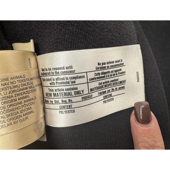 Men's Burberry Black Rare Hooded Reversible Quilted Puffer Jacket Size M - Picture 7 of 13